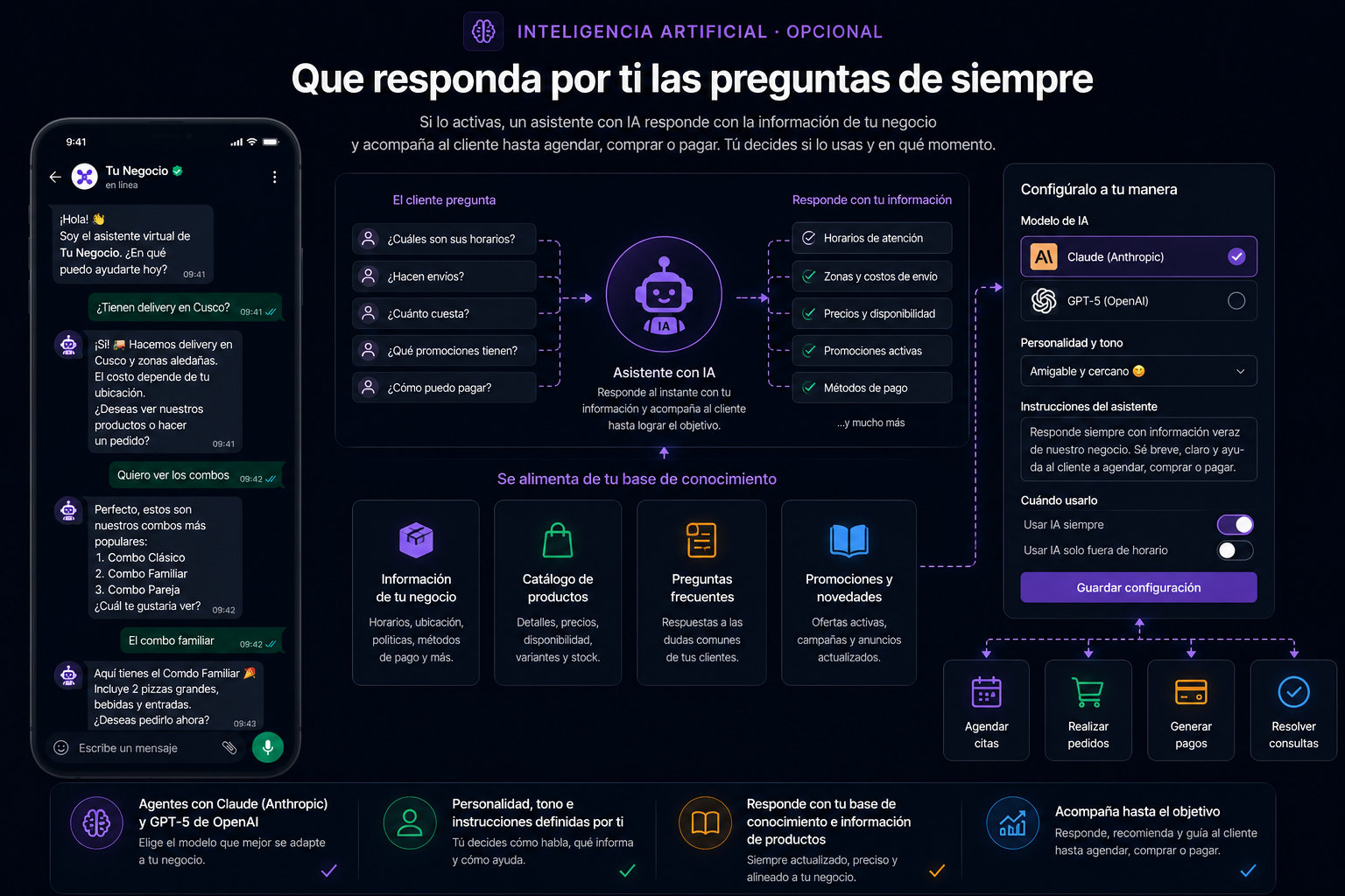 Agente de inteligencia artificial